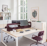 Bureau bench avec pieds en arche fermés - Lima Design Store